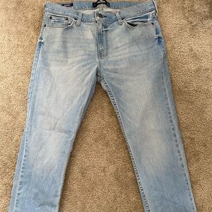 hollister slim straight jeans